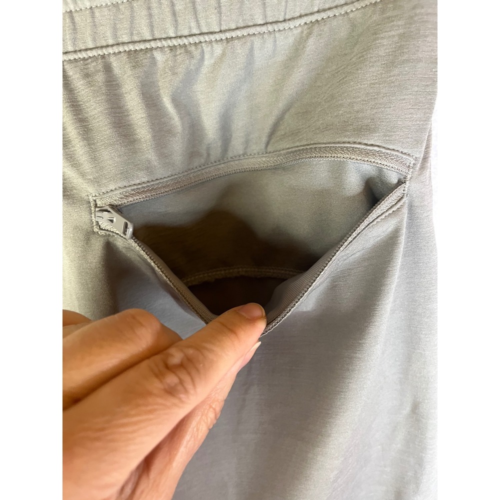 Uniqlo men's light olive green ultra stretch jogger pants Sz L active - Picture 5 of 7